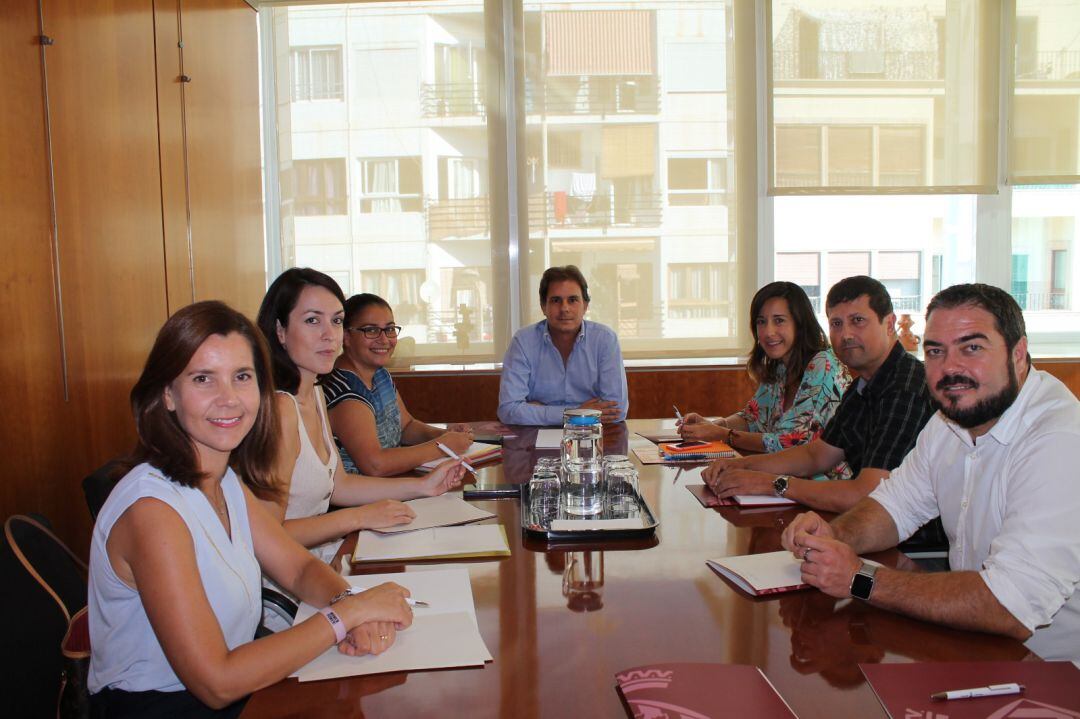 Un momento durante la reunión