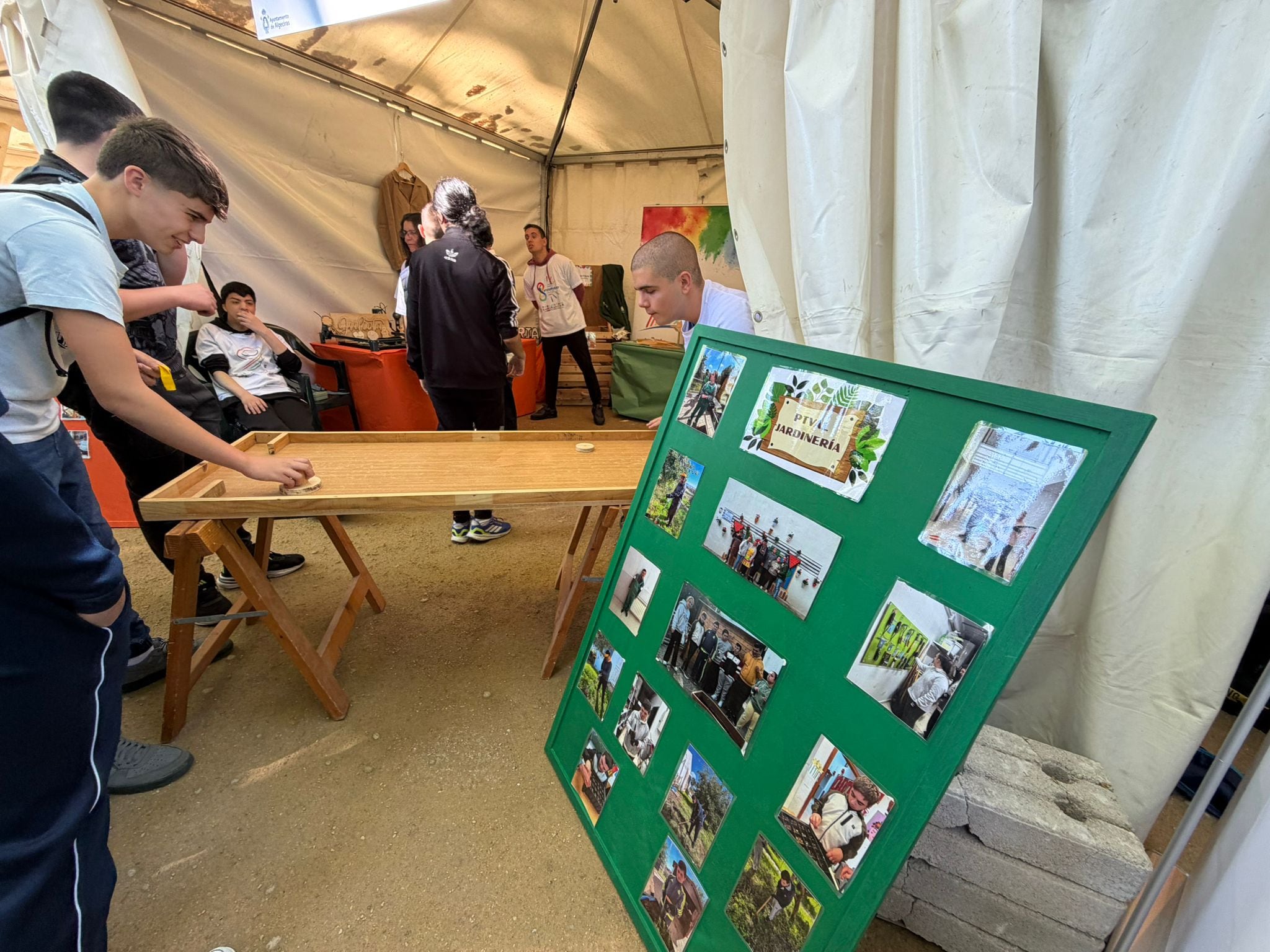 Un momento de la muestra