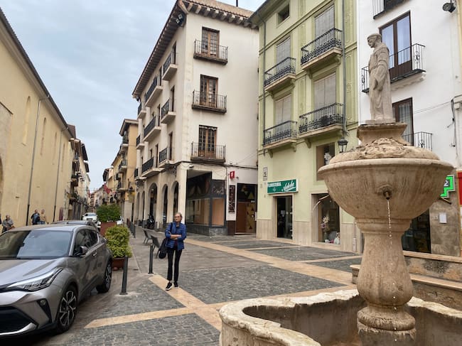 La plaza de Sant Francesc de Xàtiva en la actualidad