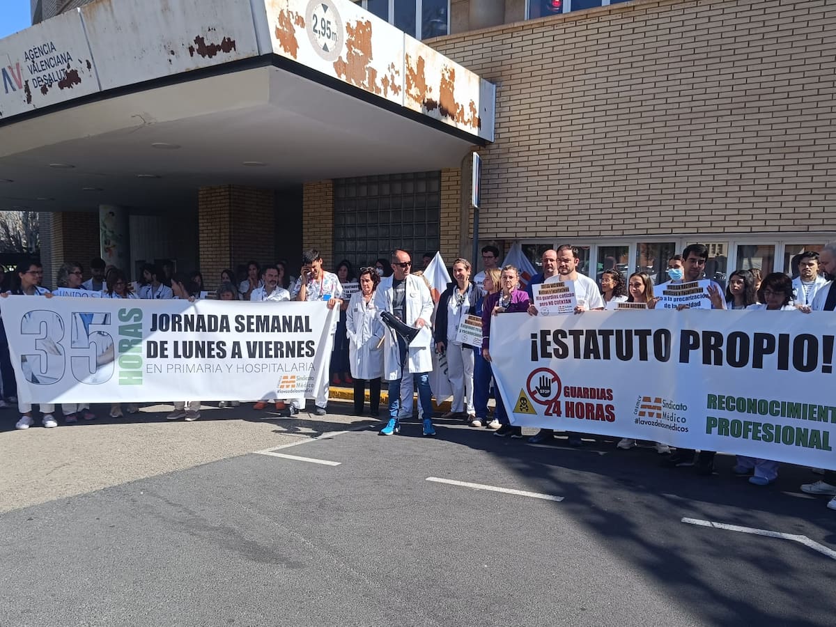 Los médicos de la provincia de Castellón comienzan su tercera semana de huelga