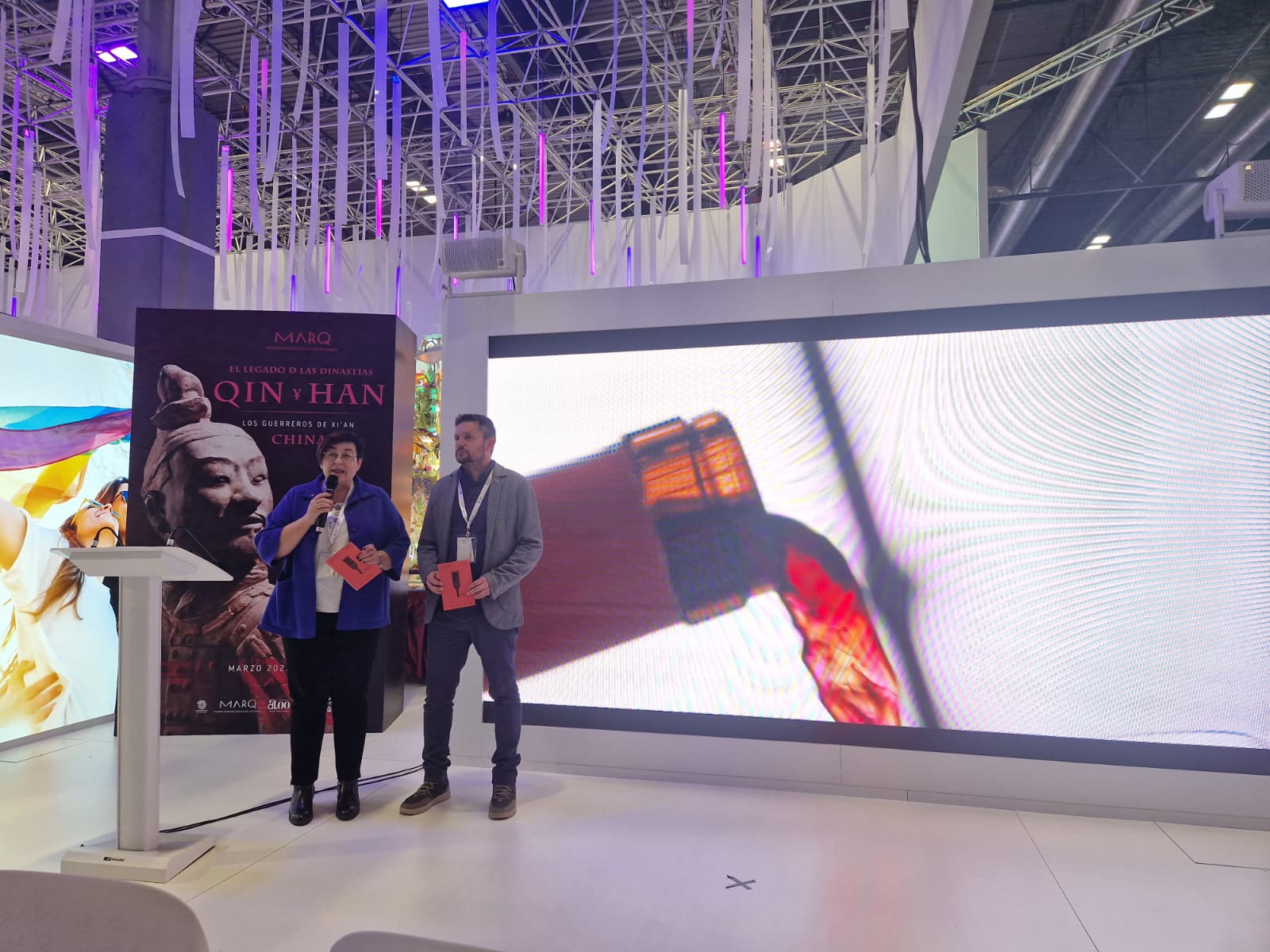 Momento de la presentación