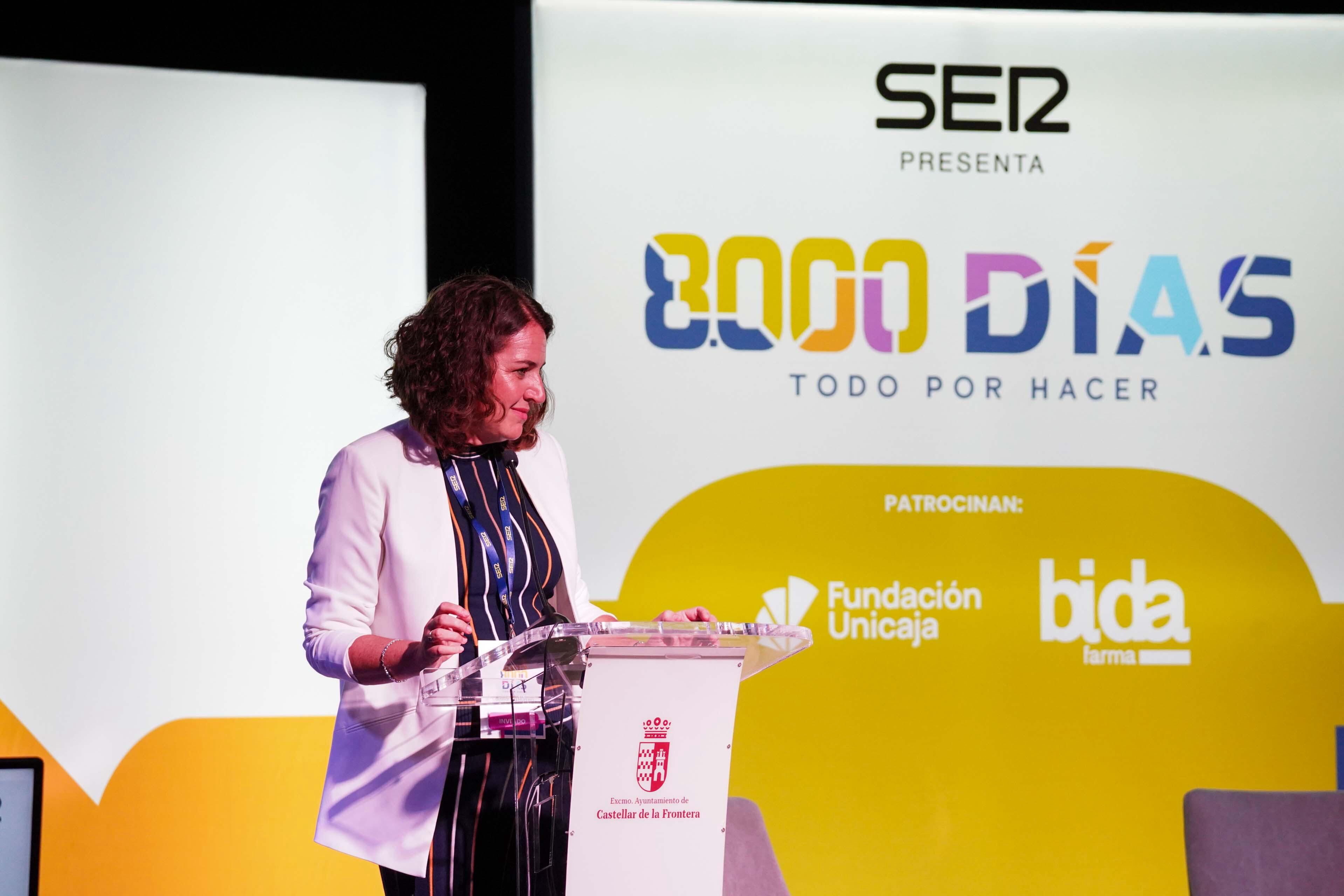 Paula Conesa, diputada provincial, en el 8000 DÍAS de la SER