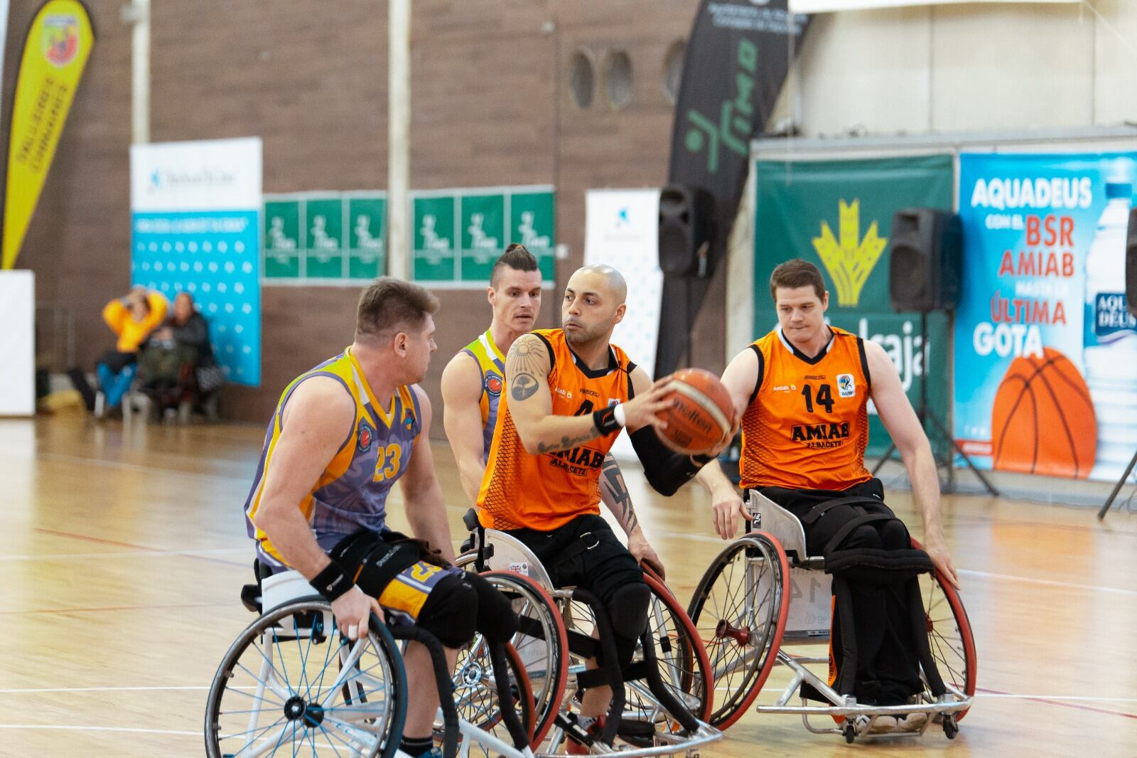 Imagen de archivo de un partido del BSR Amiab Albacete