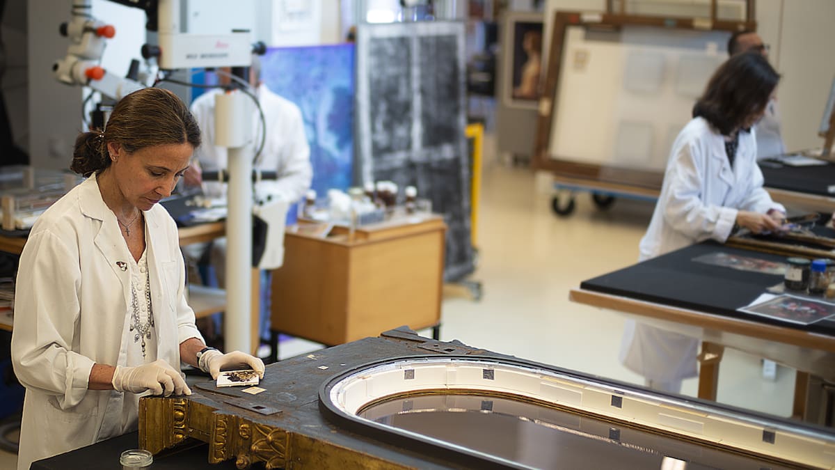 "El mejor marco nunca puede hacer sombra: la obra es lo más importante"