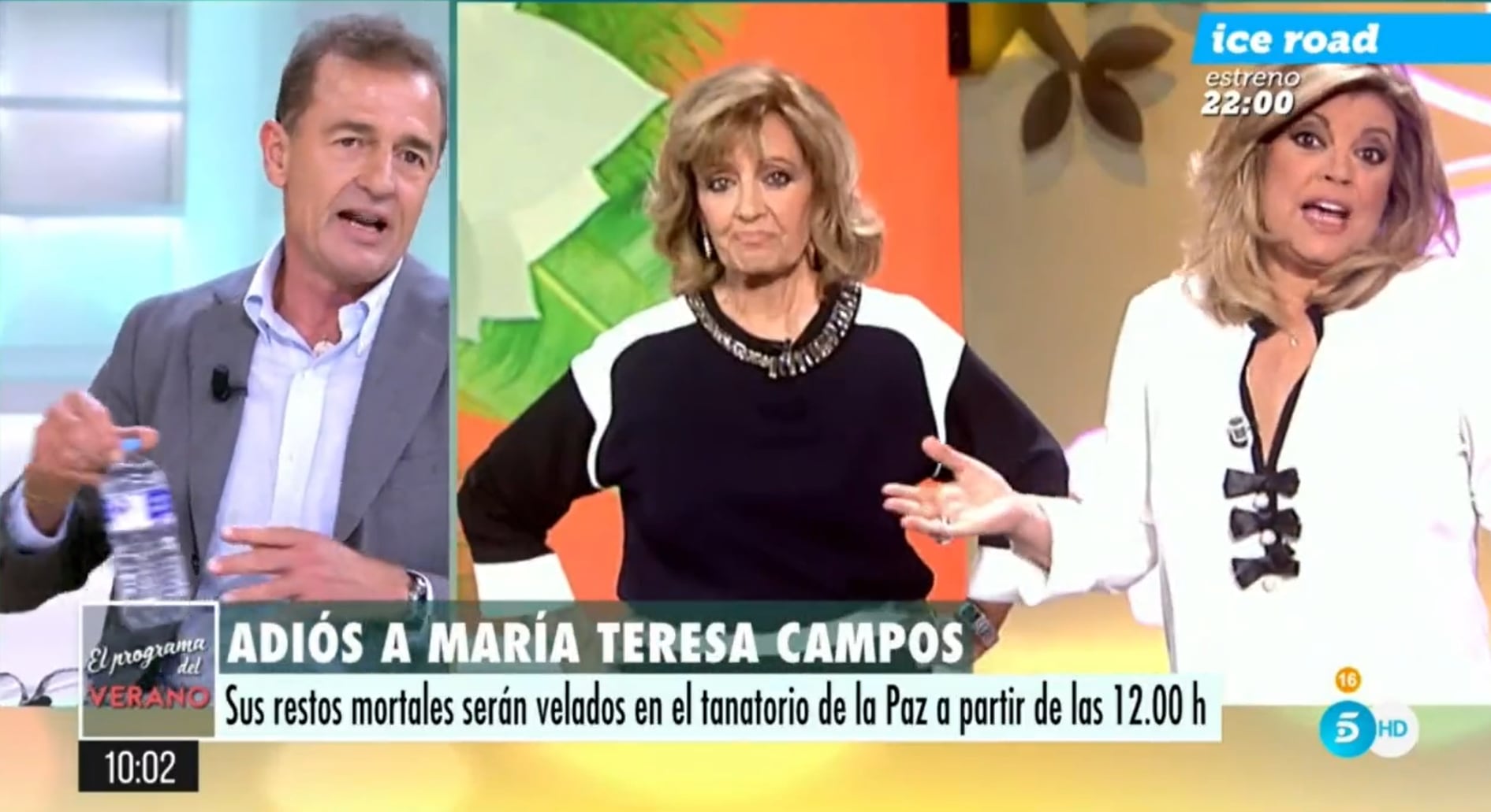 Alessandro Lequio carga contra María Teresa Campos.