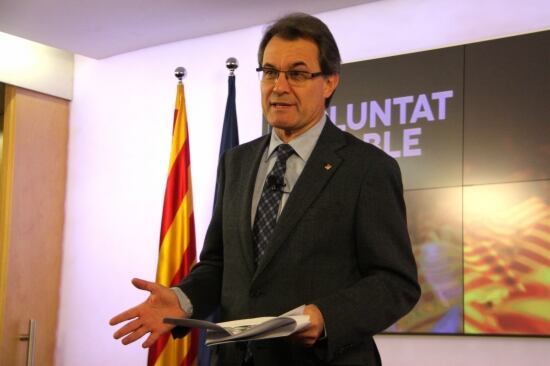 El candidat de CiU, Artur Mas