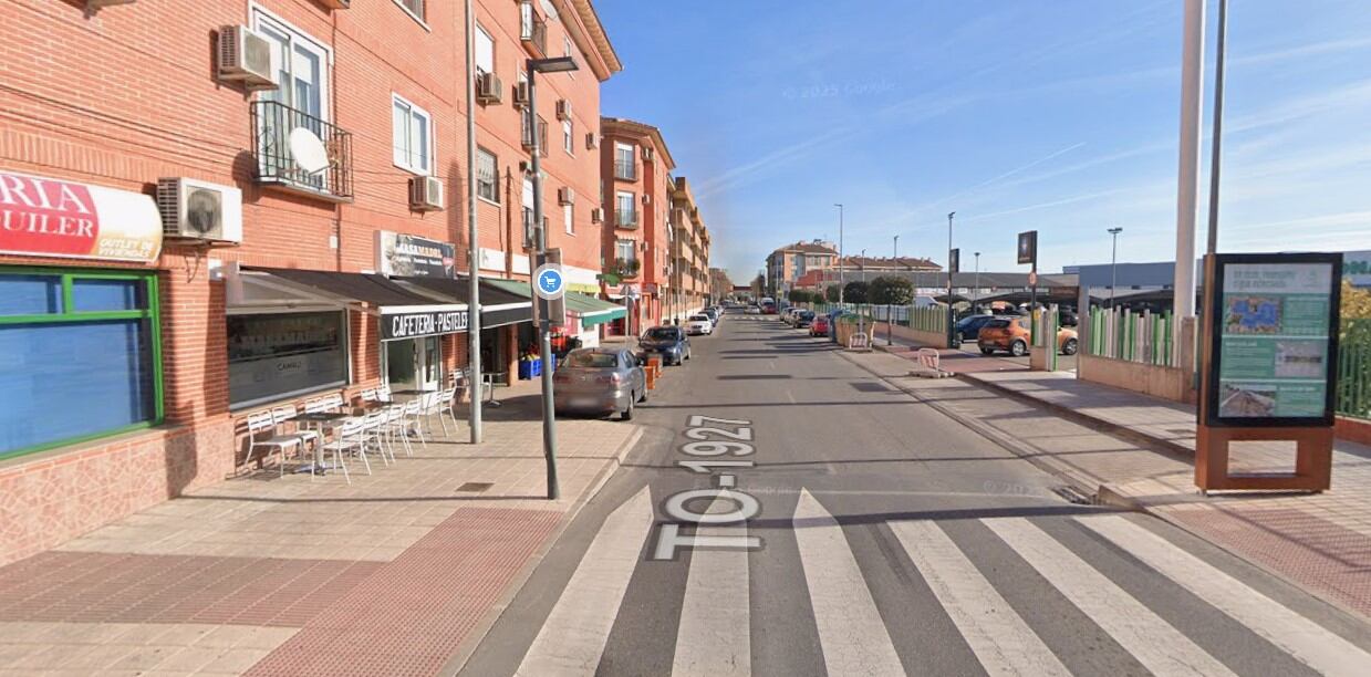 Exterior de la cafetería en la que ha ocurrido el atropello