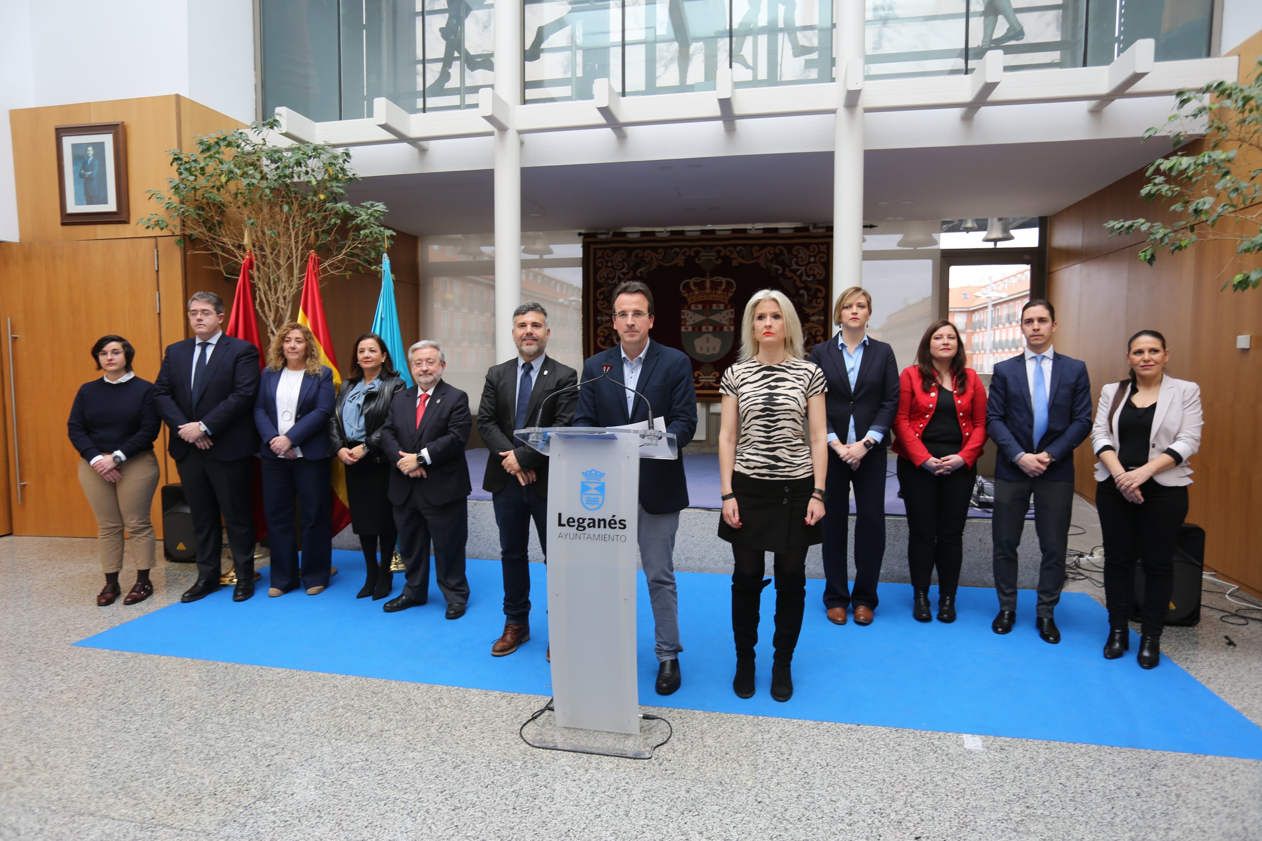 El gobierno de Leganés, de PP y ULEG, podrá empezar a trabajar con los nuevos presupuestos en mayo