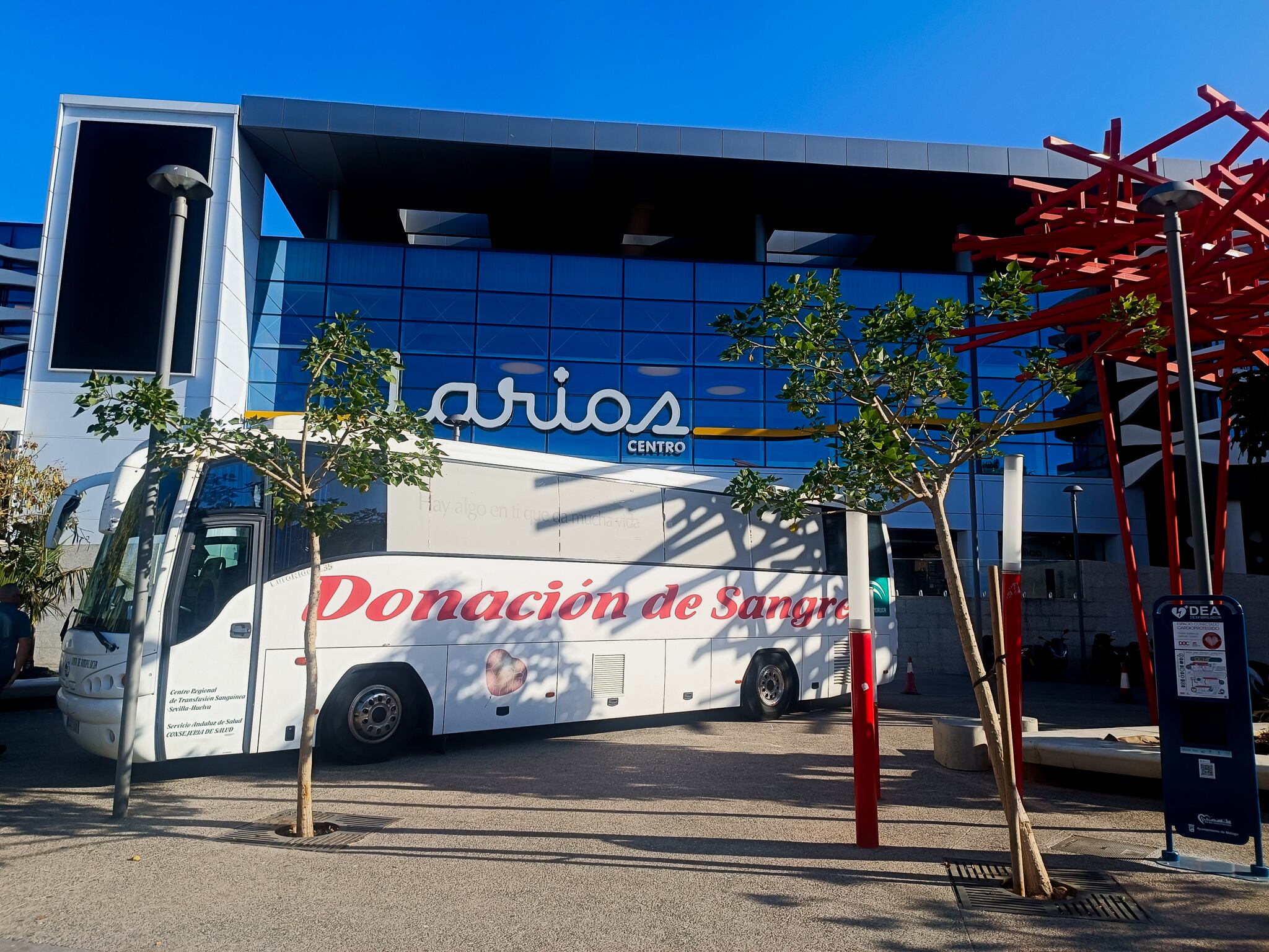 Jornada de donación de sangre en Larios Centro