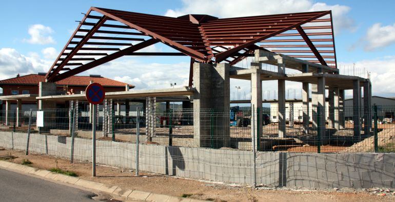 La mesquita de Palafrugell, en construcció