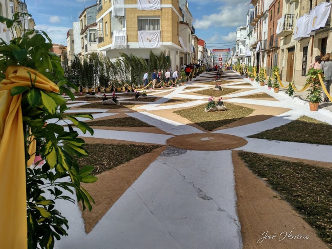 Calle del Corpus de Villacarrillo en 2018