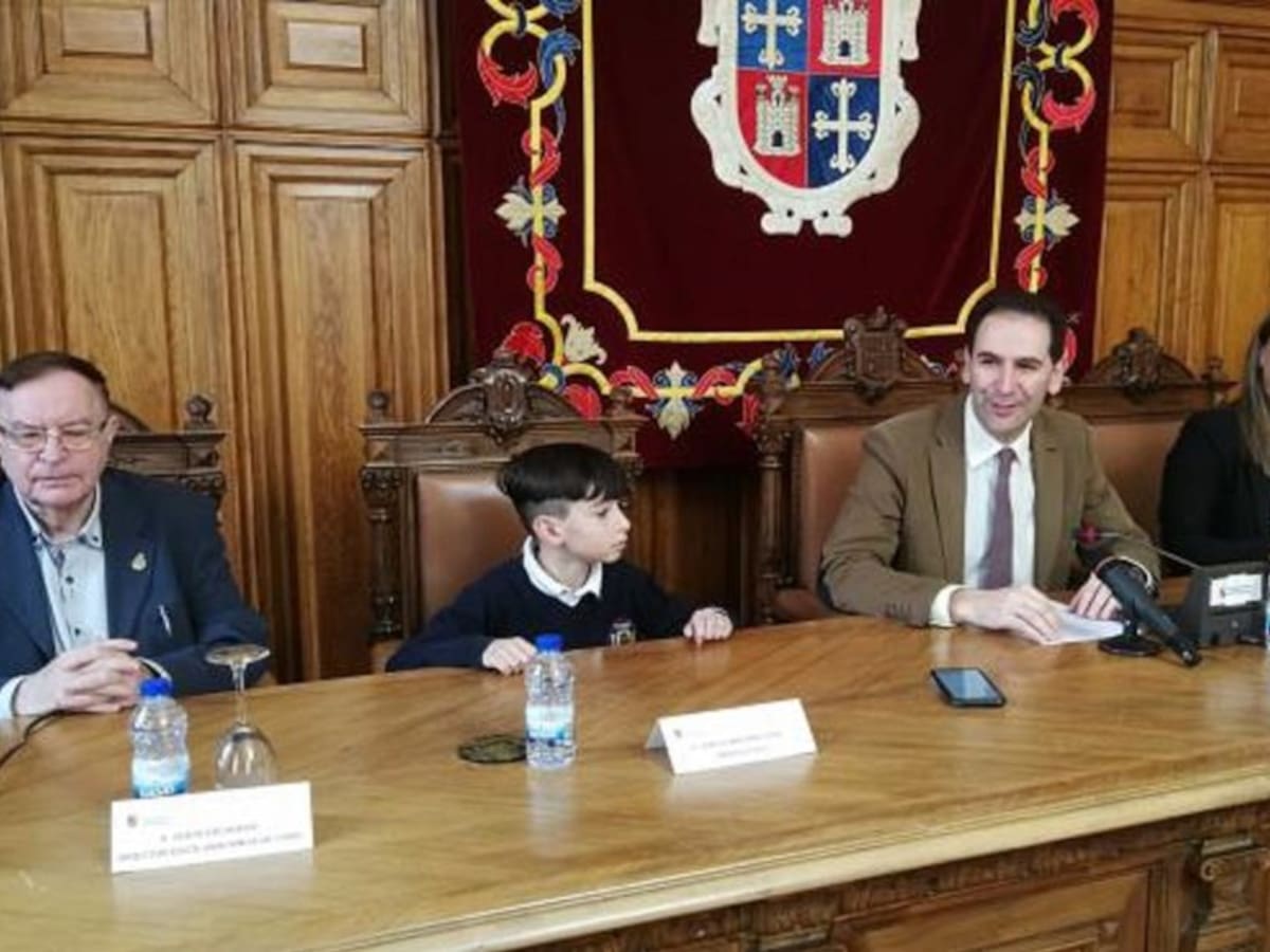 Carlos Martínez Lera, de 11 años, será este sábado el Obispillo de Palencia