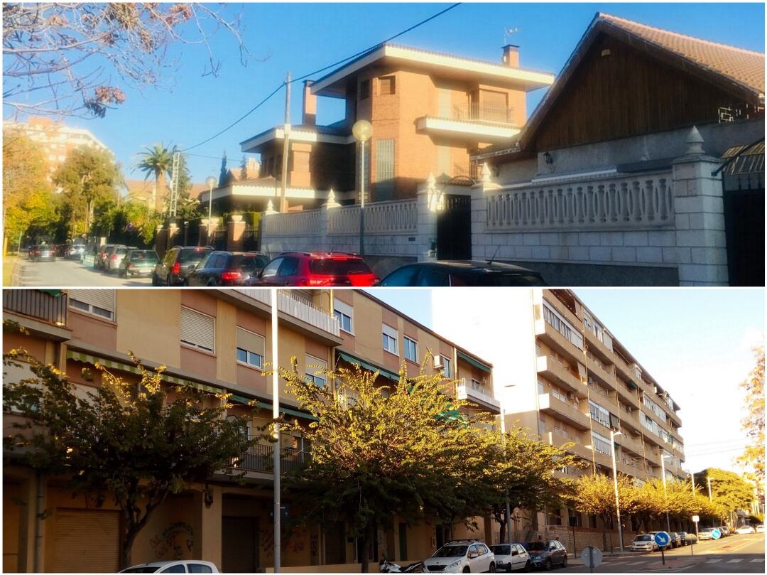 Imagen de los barrios Ciudad Vergel y San Francisco de Sales