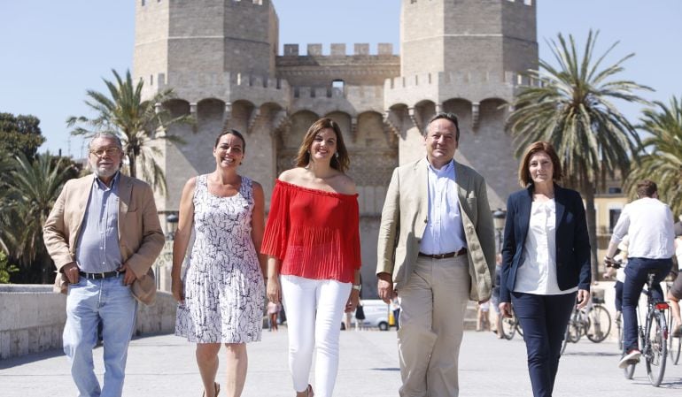 Los cinco concejales socialistas han hecho hoy balance de su gestión en los tres años del Govern de la Nau