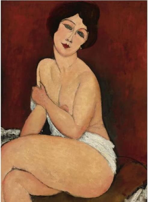 La pintura de Modigliani ha sido vendida en un subasta en Nueva York por 69 millones de dólares