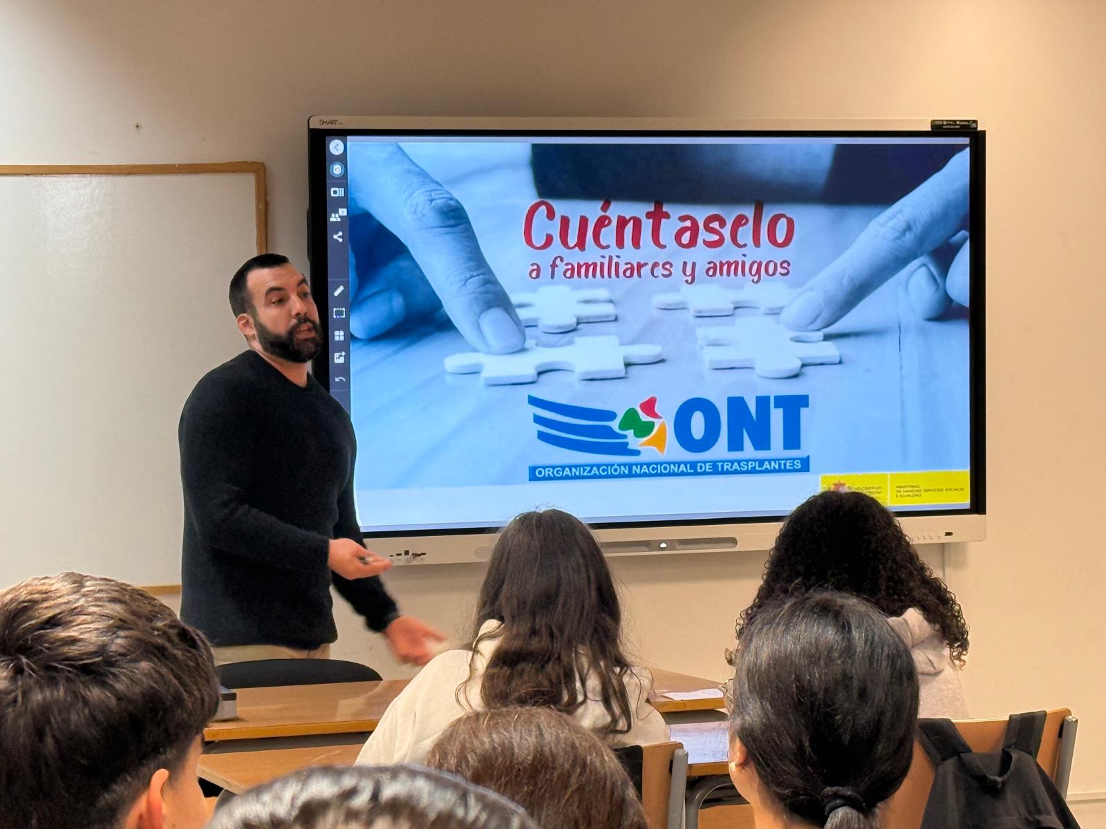 Imagen de una de las charlas