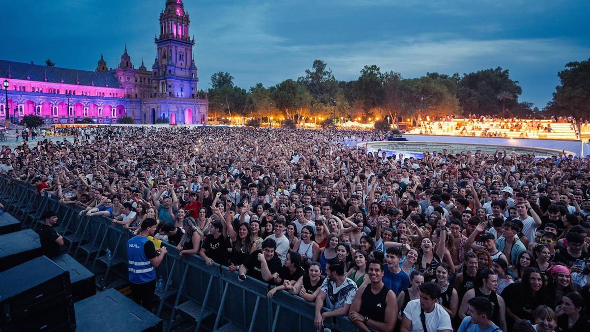La Fiscalía no ve delito en la concesión del Icónica Sevilla Fest en la plaza de España