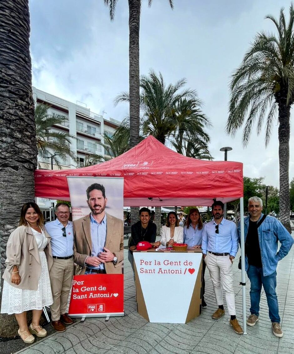 Acto de los socialistas en Sant Antoni (FSE)