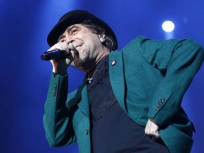 Joaquín Sabina, anoche en el Palacio de los Deportes.