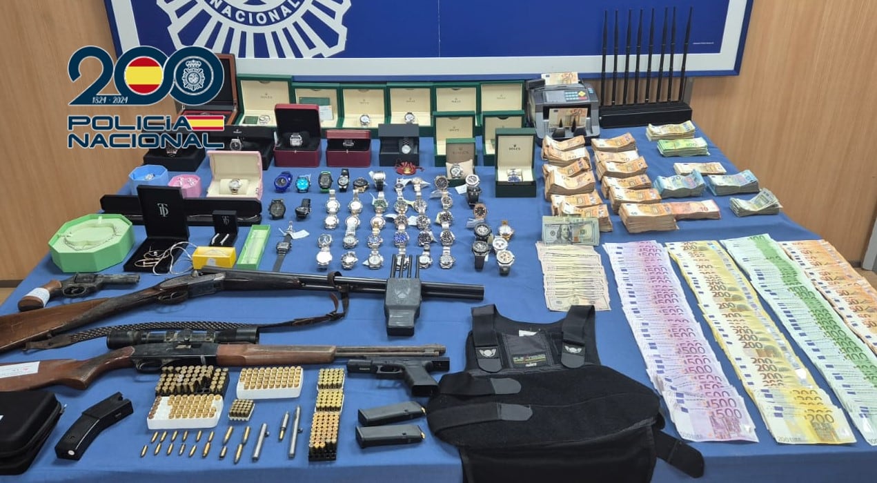 Operación Spider Policía Nacional