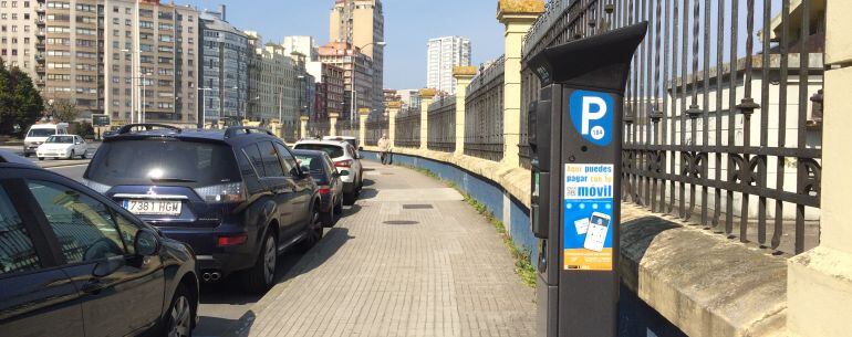 Parquímetro de la ORA