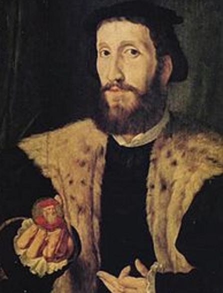 Retrato de Alfonso de Valdés.