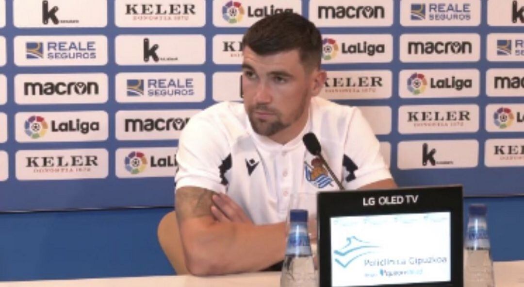 Ryan responde a las preguntas de los medios en Zubieta