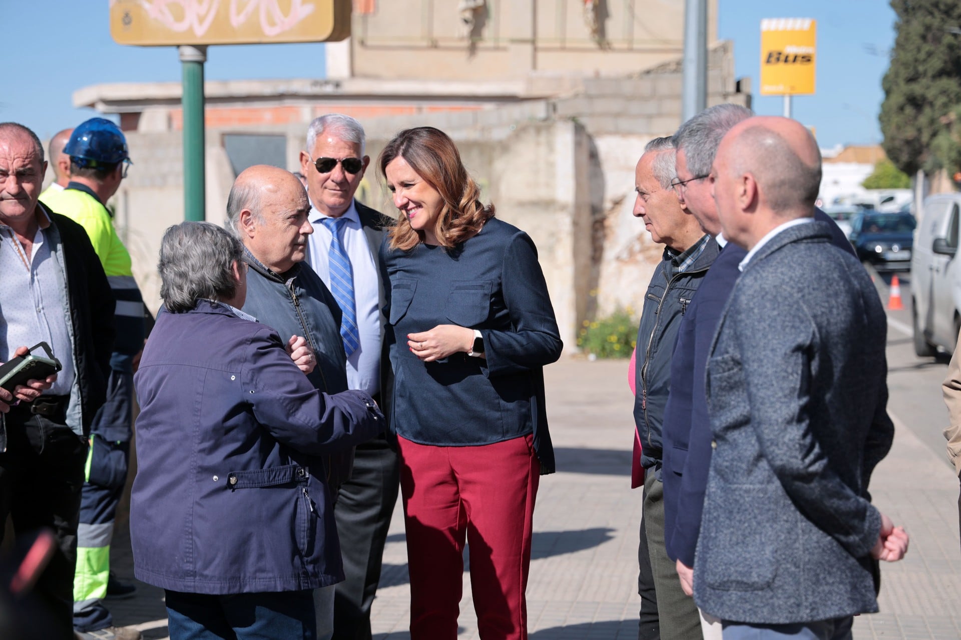 La alcaldesa de València, María José Catalá, visita la pedanía de Benimàmet