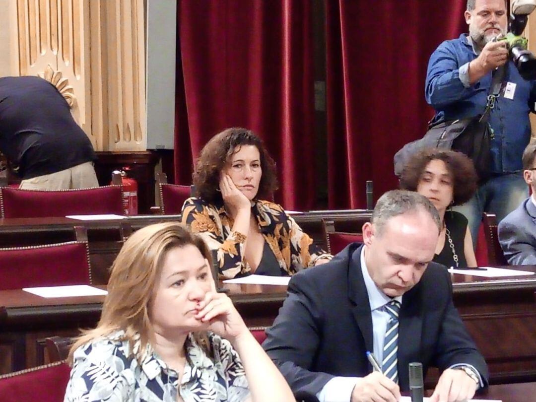 Silvia Tur en el Parlamnet, en una imagen de archivo 