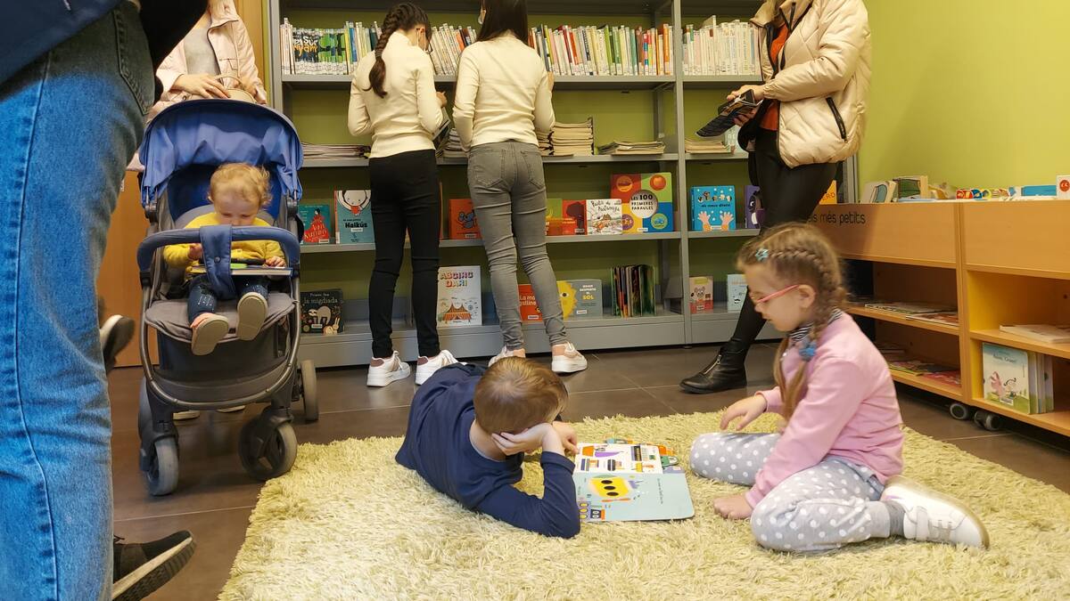 Activitats per als nens i nenes urcraïnesos arribats a Guissona