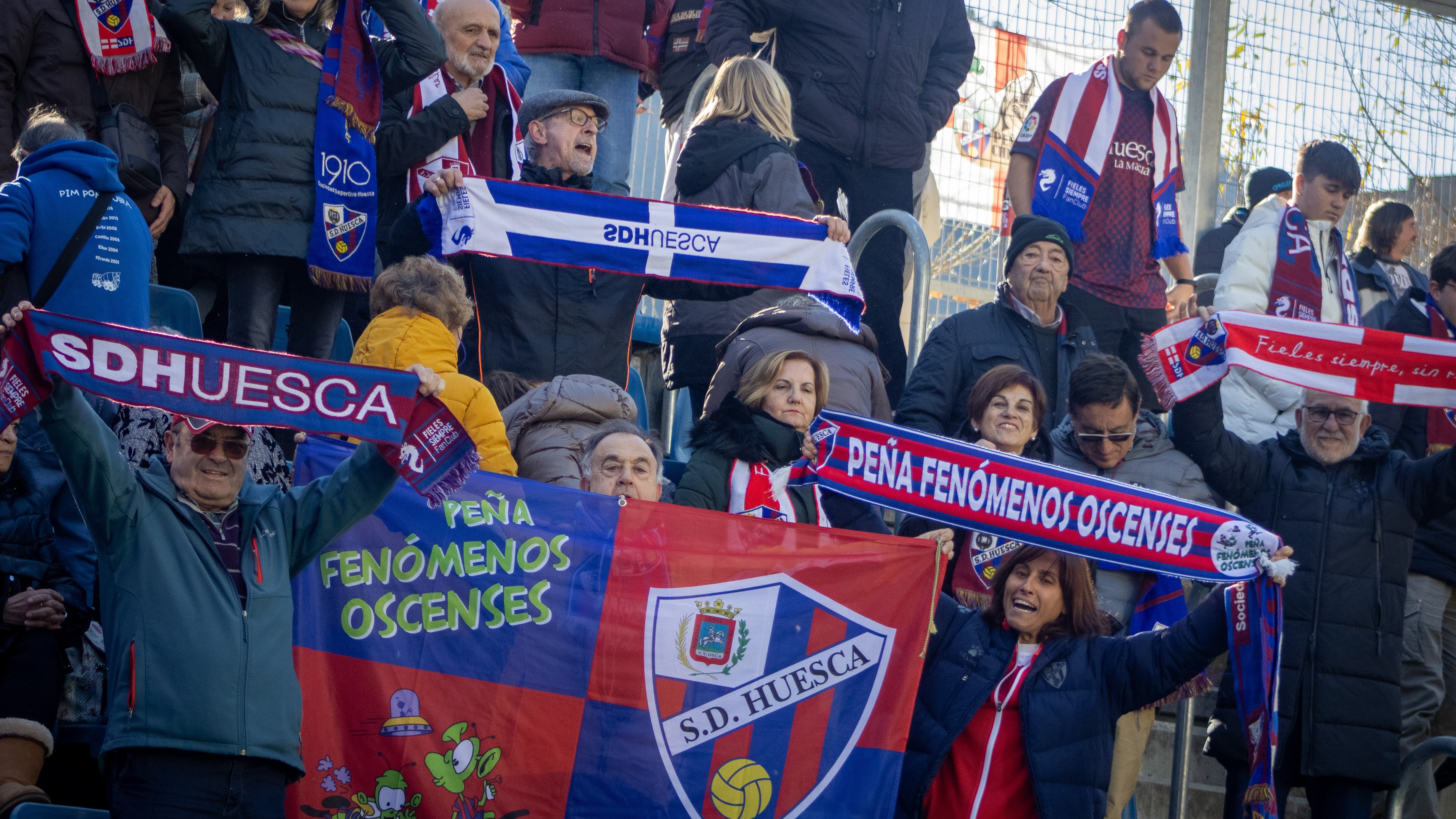 La SD Huesca contará con el apoyo de su afición en Anduva