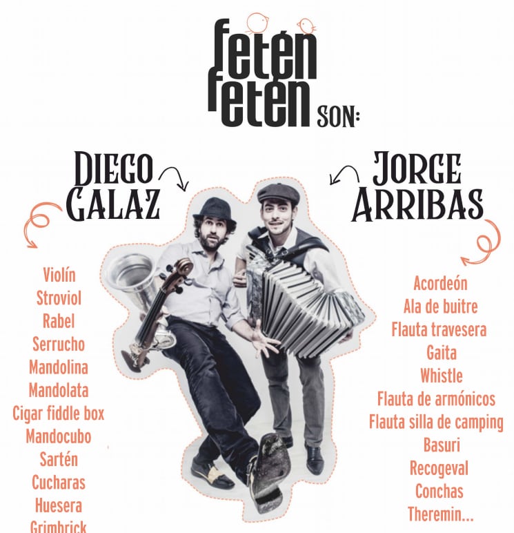 Fetén fetén se incorporan al cartel del IN Festival