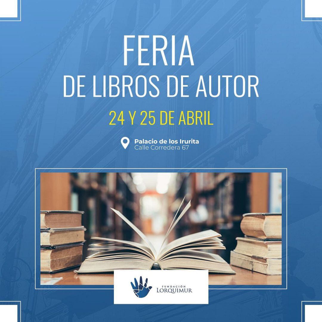 Feria del libro de autor en Lorca.