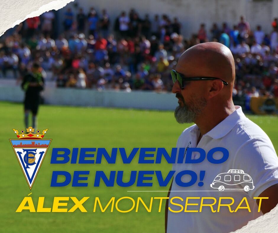 Alex Montserrat, técnico del Villena CF