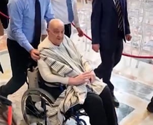 El papa Francisco reaparece este jueves en el Vaticano