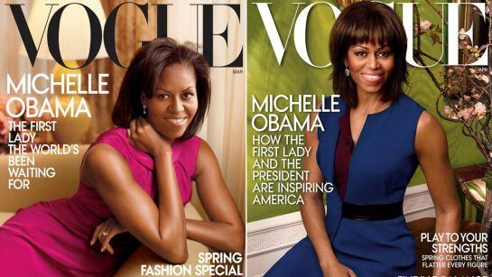 Michelle Obama ya había sido portada de Vogue en 2009 y 2013.