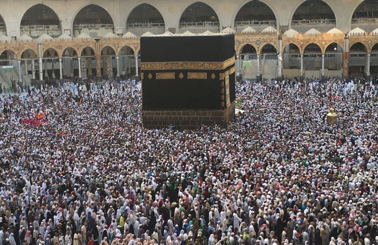 La Gran Mezquita de Arabia Saudí en La Meca, el lugar sagrado que deben visitar todos los musulmanes una vez en la vida