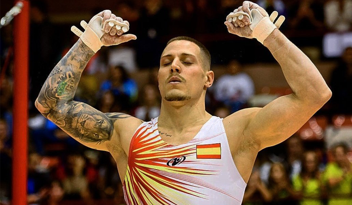 Néstor Abad consigue dos medallas en la Copa del Mundo de gimnasia artística