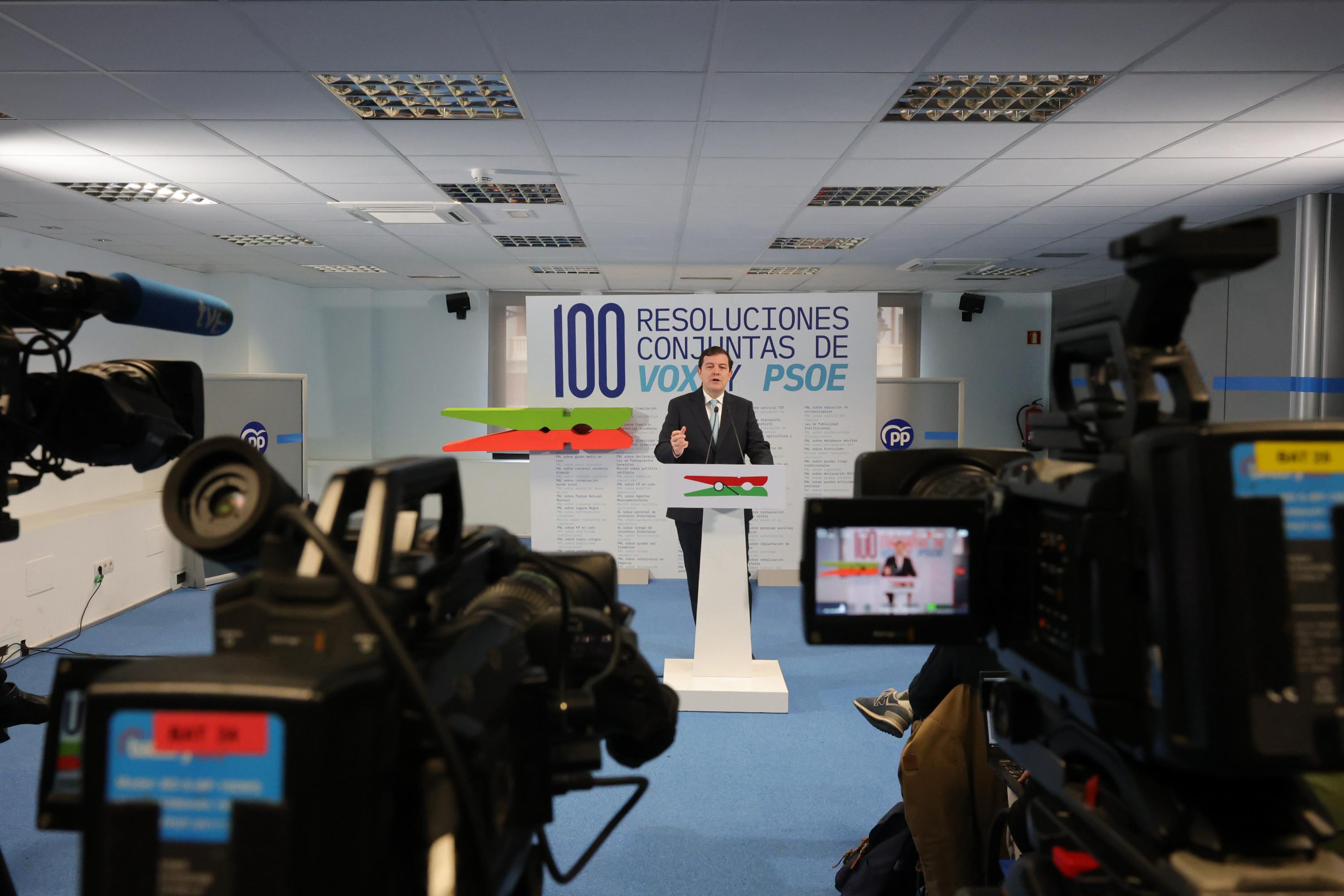 El presidente del PP de Castilla y León, candidato a la relección de la Presidencia de la Junta, Alfonso Fernández Mañueco | Fuente: PP Castilla y León