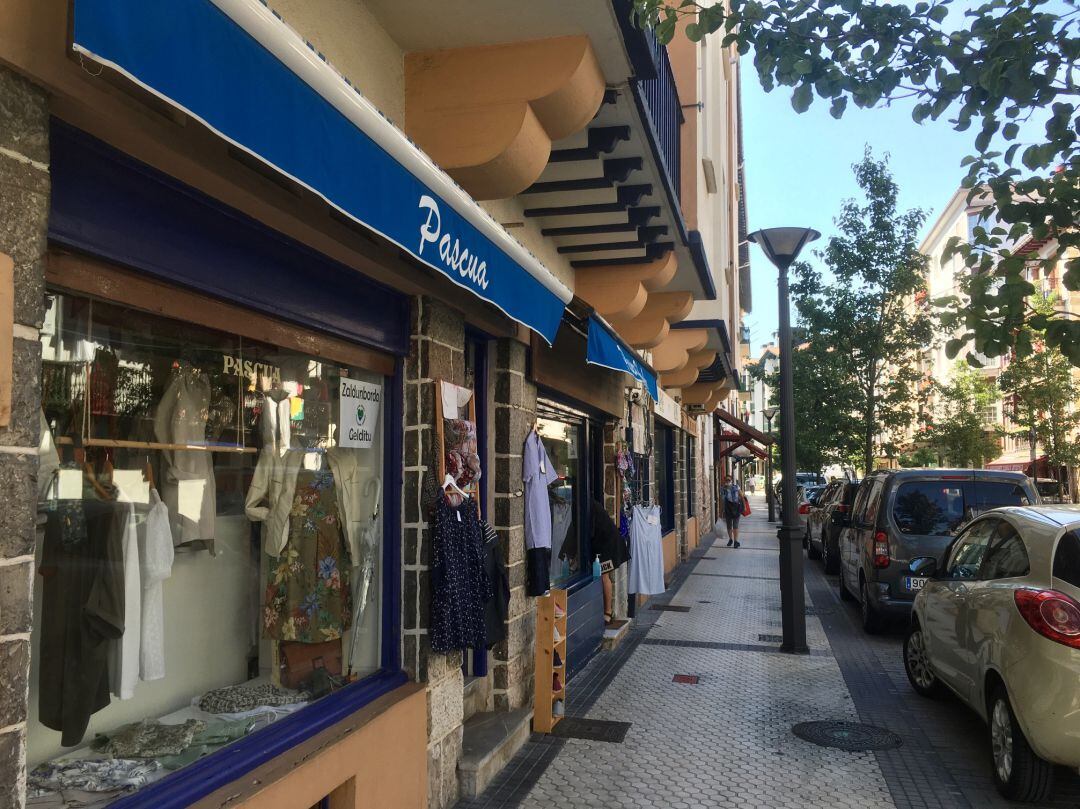 Un establecimiento de Hondarribia que podría solicitar las ayudas del Plan "itxeki".