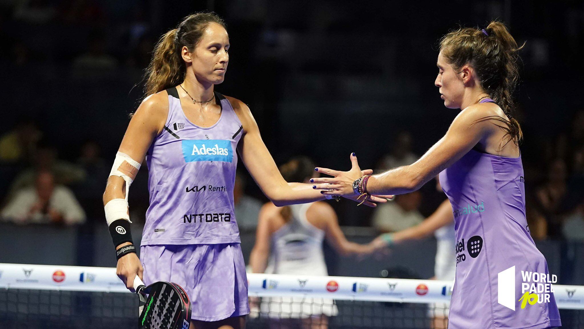 Triay i Ortega van fer un gran paper a l'Open de València però van caure a la final davant les número u del ranking d'enguany.