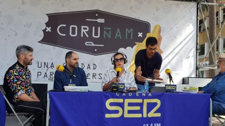 Entrevista algunos de los cocineros del Coruñam (20/09/18)