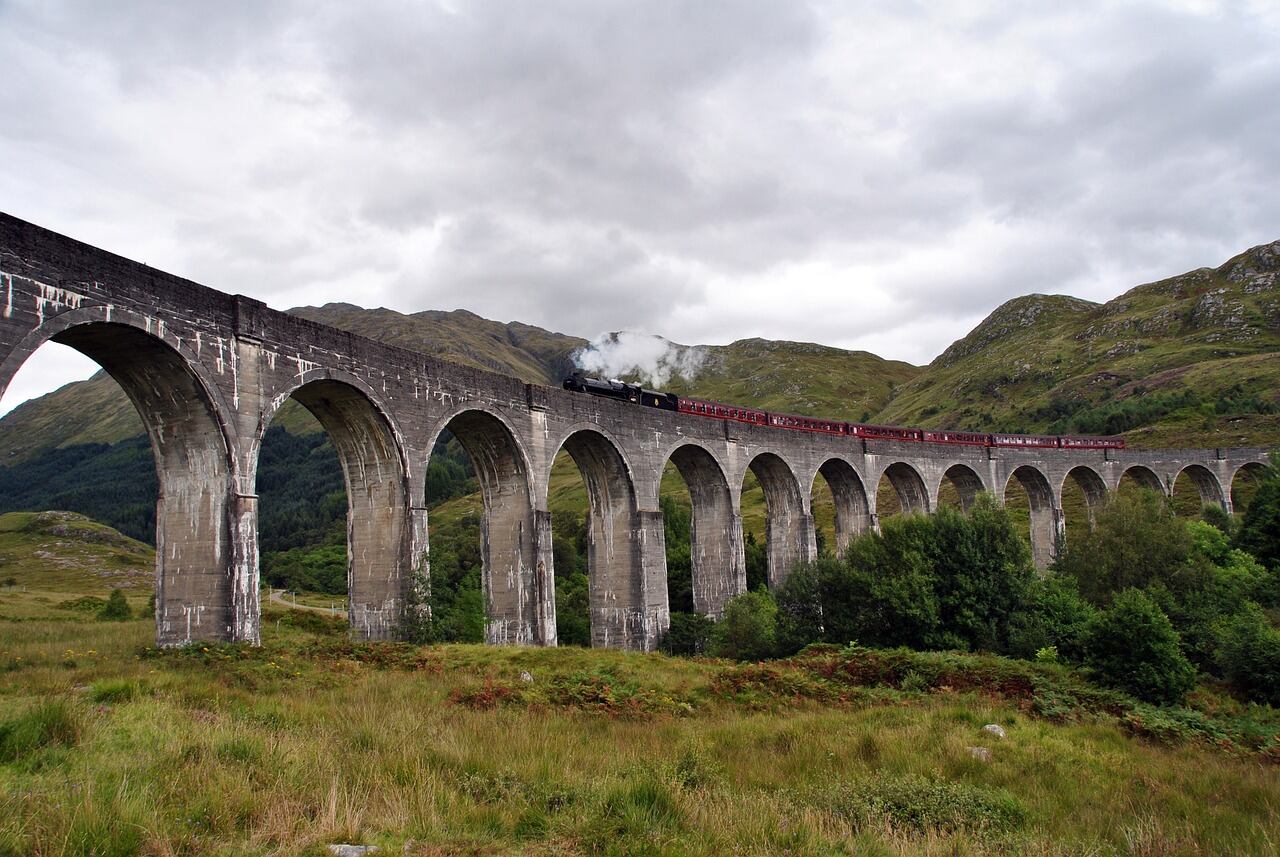 El Hogwarts Express, en uno de sus viajes.