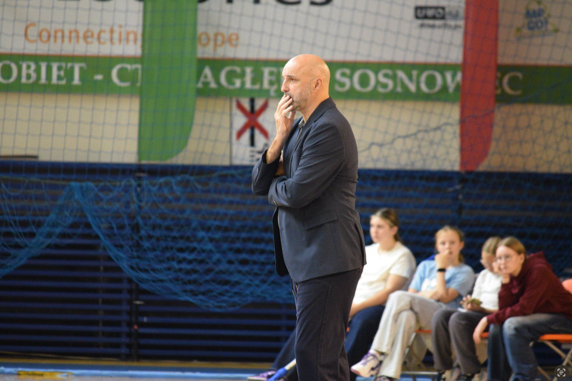 Lino López, durante el partido de este miércoles (foto: Baxi Ferrol)