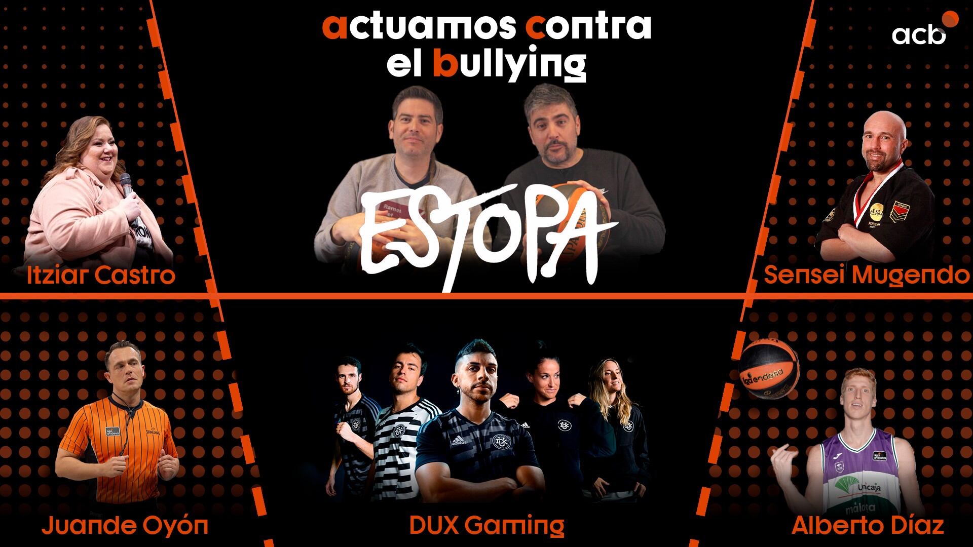 El base del Unicaja Alberto Díaz, uno de los grandes aliados de Actuamos Contra el Bullying, conoció el proyecto de primera mano