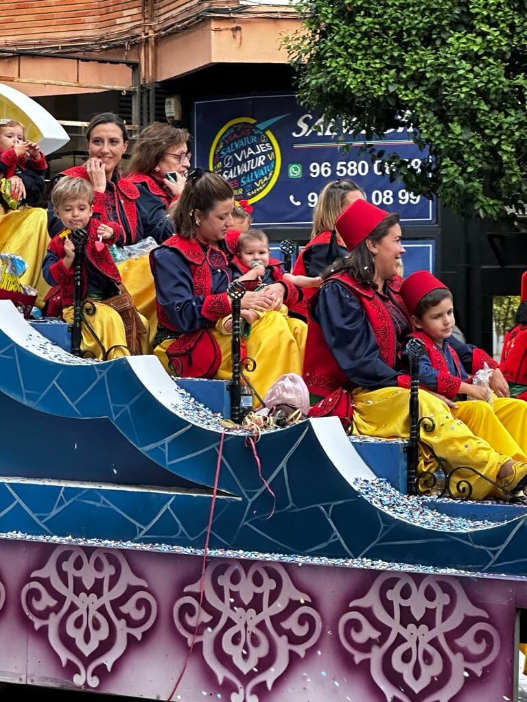 Momento del desfile de la Esperanza