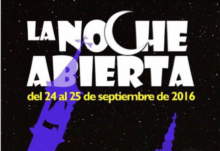 Cartel de la Noche Abierta 2016