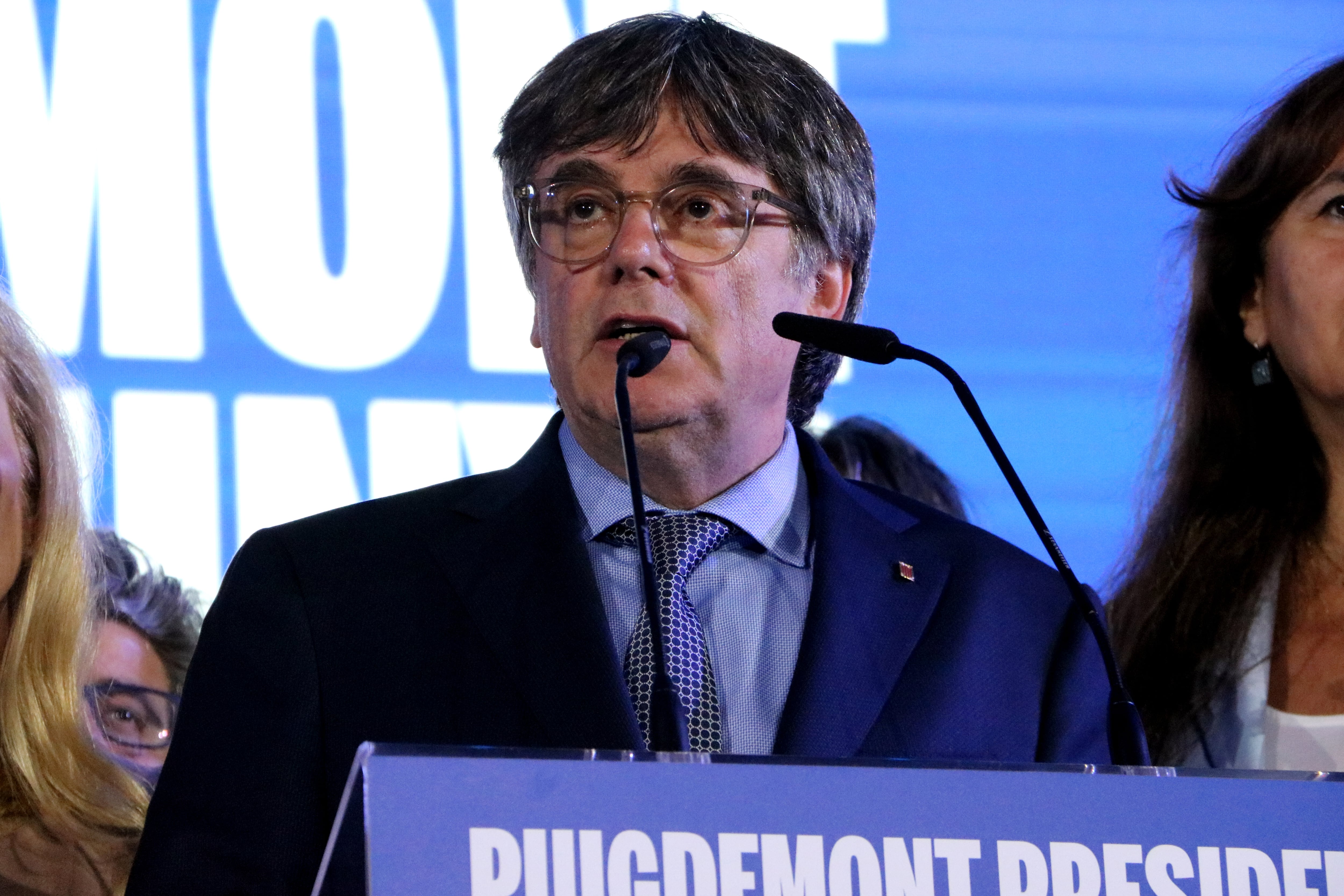 El candidato de Junts+, Carles Puigdemont.