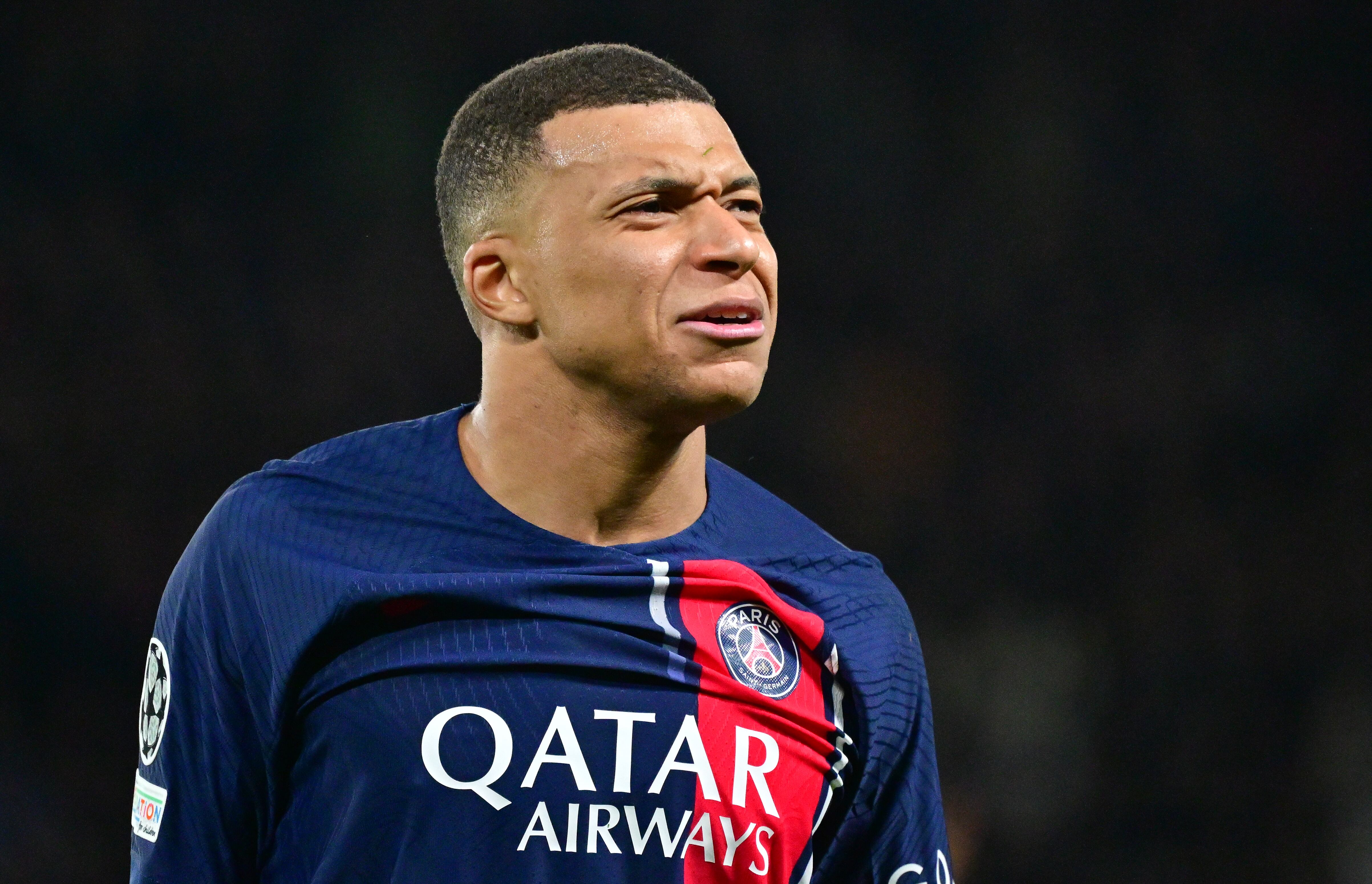 Kylian Mbappé, durante el partido del PSG frente a la Real Sociedad en Champions. (Christian Liewig - Corbis/Getty Images)