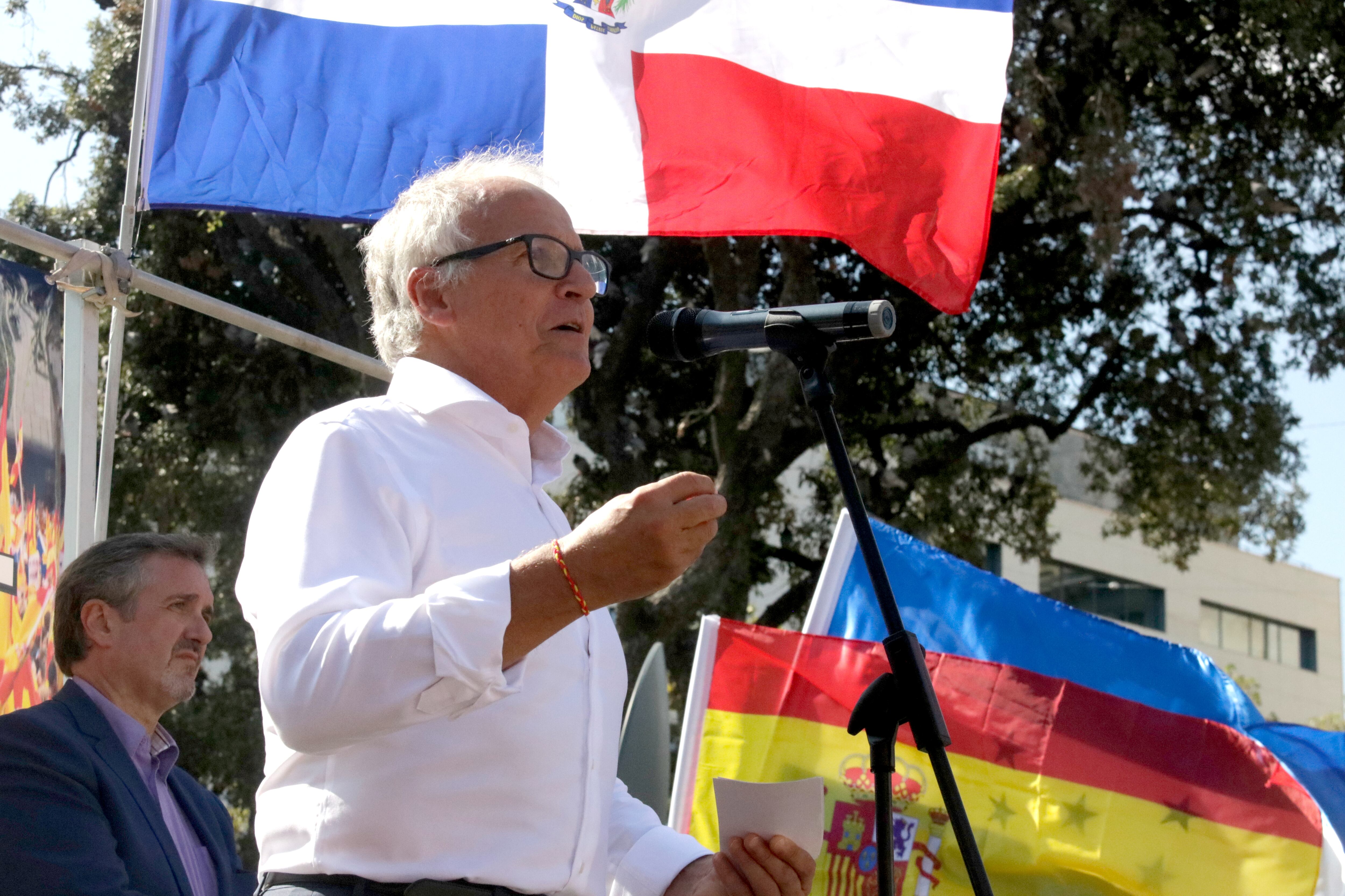 L&#039;exregidor de Barcelona Josep Bou en el seu parlament com a representant d&#039;Empresaris de Catalunya